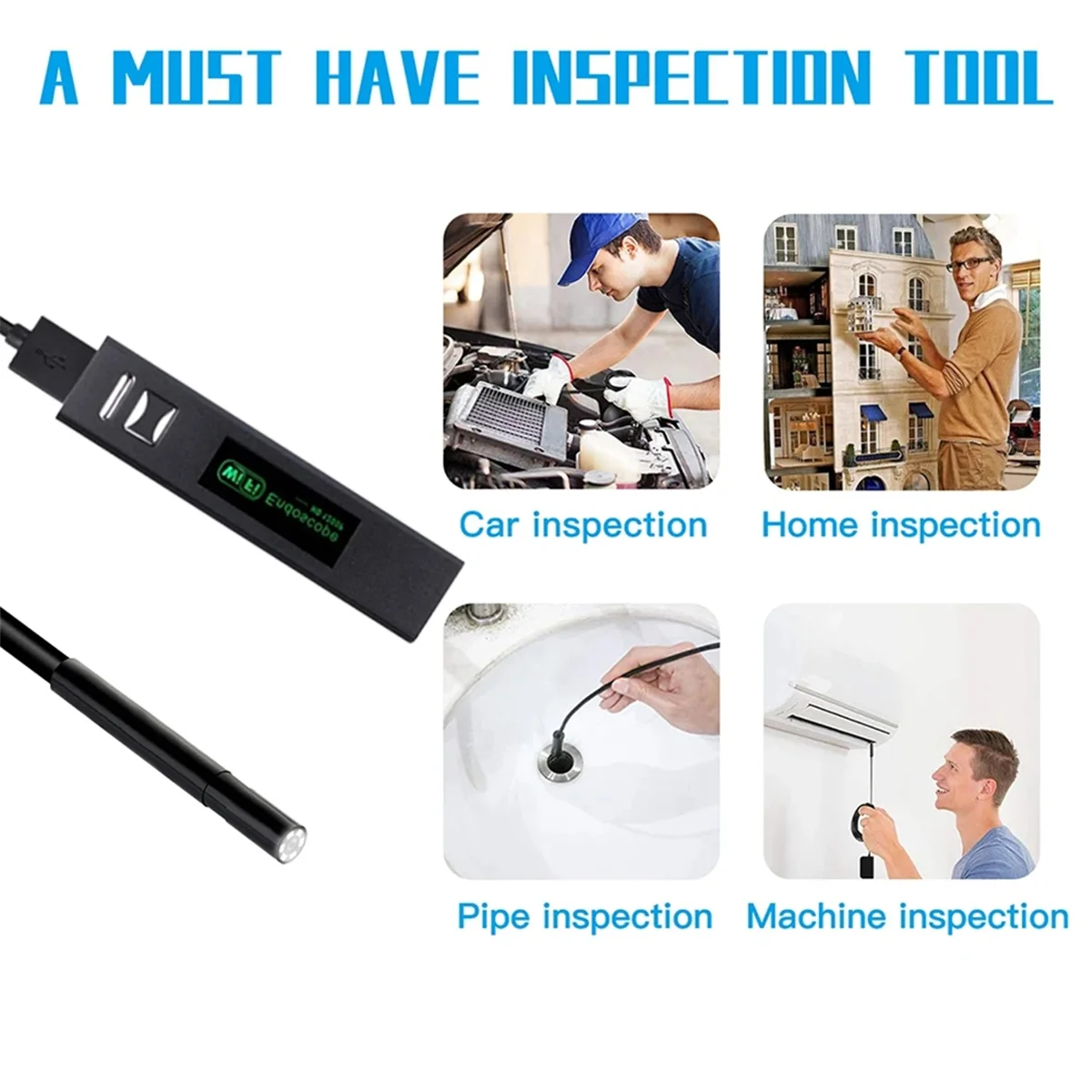 

ZDH Wifi Transmitter Box for USB Endoscope Camera Support IOS Android PC WiFi Endoscope