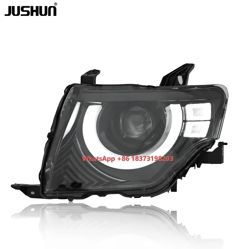 

JUSHUN Car Upgrade Led Headlight Head Light Front 2005-2021 Head Lamp Front Lamp Accessories for Mits ubishi Pajero V97 Light
