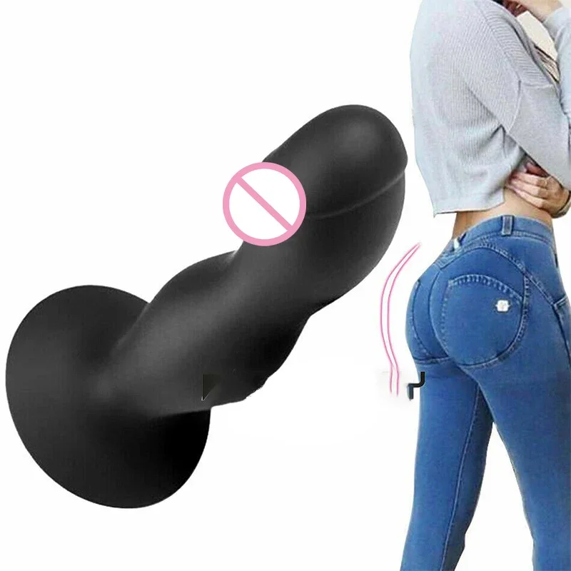 5.9inch Realistic Dildo Suction Cup Penis Sex Anal Plug Female Masturbator 18 Adult Sex Toys Tools G-Spot Prostate Massage Tooys