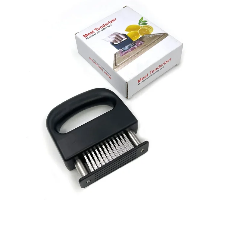 

Stainless Steel Meat Tenderizers, Meat Cutter, Broken Rib, Tenderizing Needle, Kitchen Gadget, 48 Pin