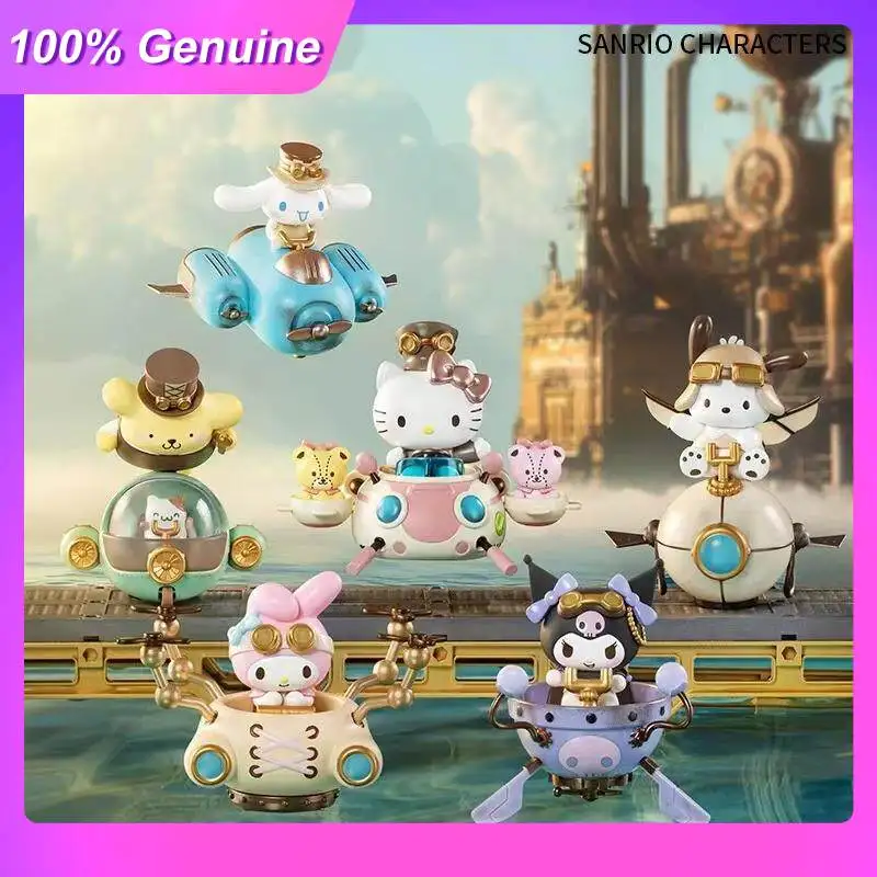 

100% Genuine Top Toy Blind Box Figure Characters Steampunk Kuromi Pvc Collectible Desktop Decoration Gift For Anime Collectors