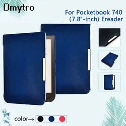 Dla Pocketbook 740 Slim pokrywa magnetyczna 7.8 Cal Case lekki, inteligentne etui