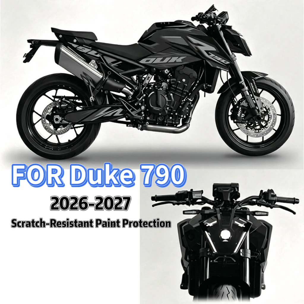 Motorcycle Scratch-Resistant Paint Protection FOR Duke 790 2026-2027 FOR 790 For Duke Full-body Protective Decal Waterproof