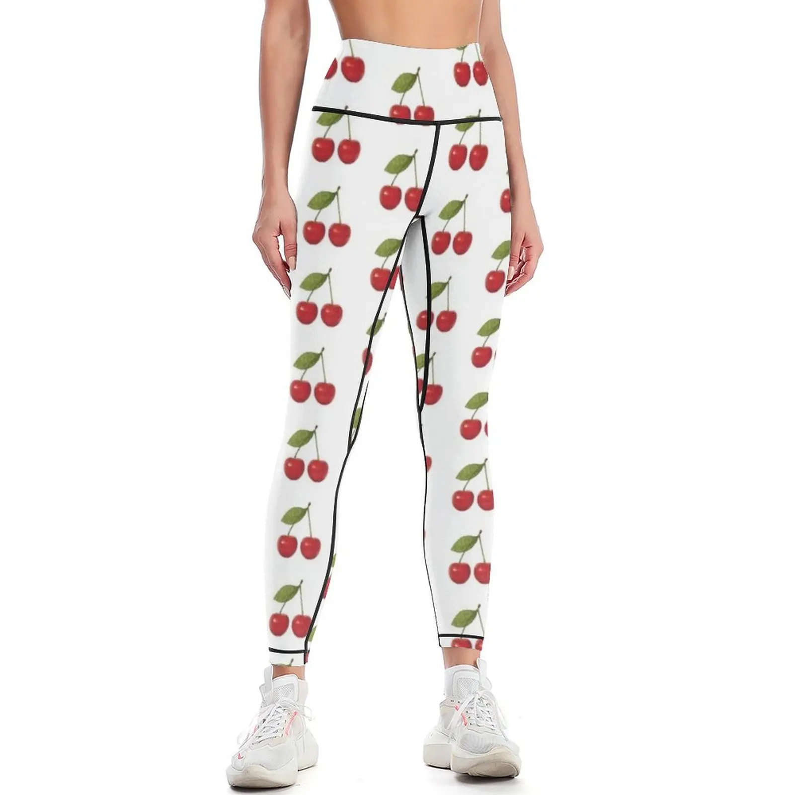 

Cherries Leggings Female legging pants Leginsy push up jogging pants Womens Leggings