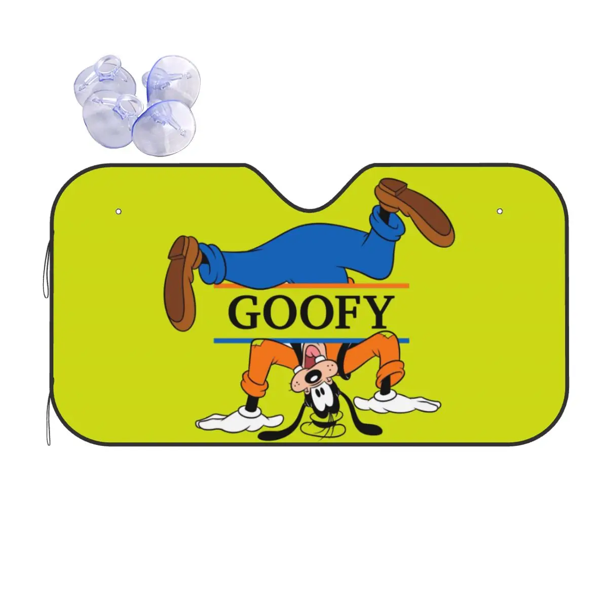 

Custom Goofy Windshield Sunshade Folding Anime Cartoon Blocks UV Rays Sun Visor Protector