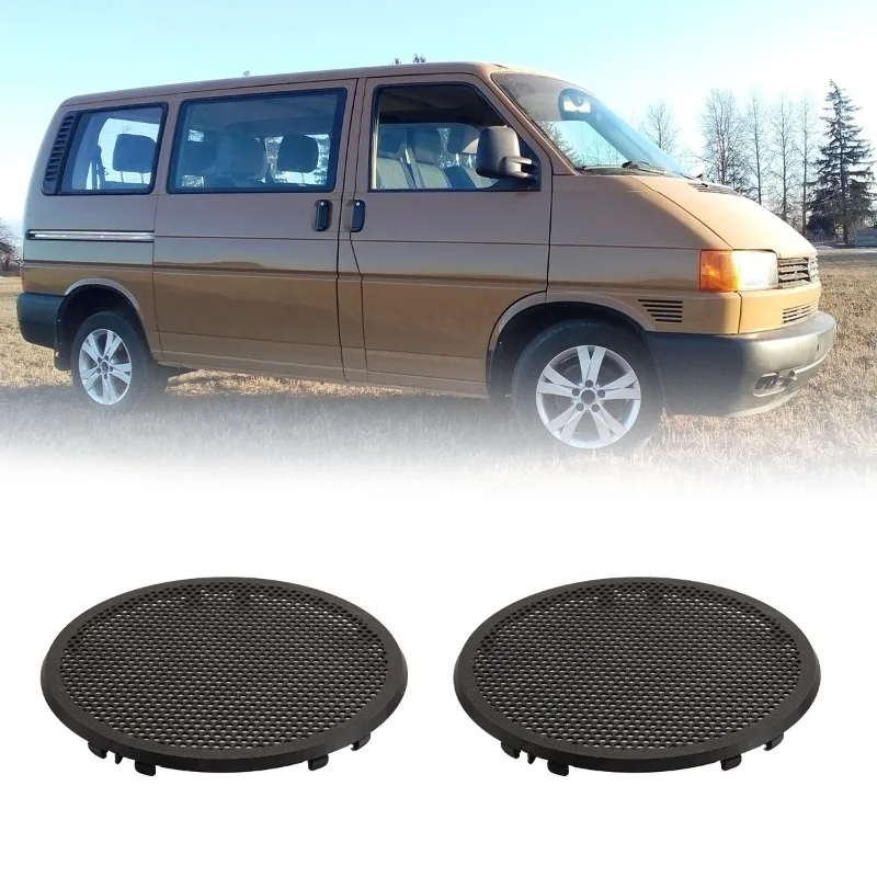 2pcs Speaker Grill Iron Subwoofer Speaker Cover Audio Mesh Protector Guard For VW T4 703035793C