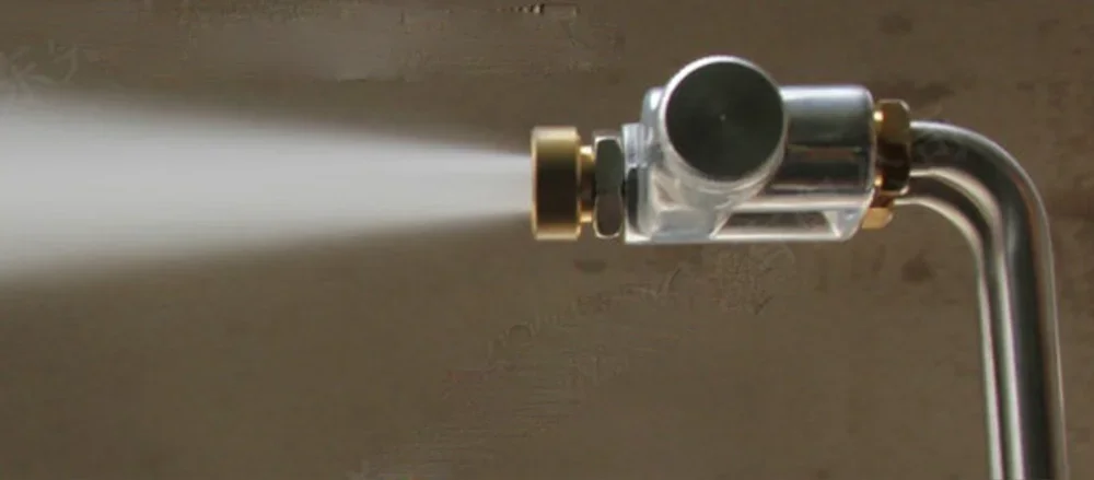 Double Pipe Spray Gun For Die Casting Machine Cooling Cleaning Release Agent Forge Mold Lubricating Fluid Sprayer Pistol