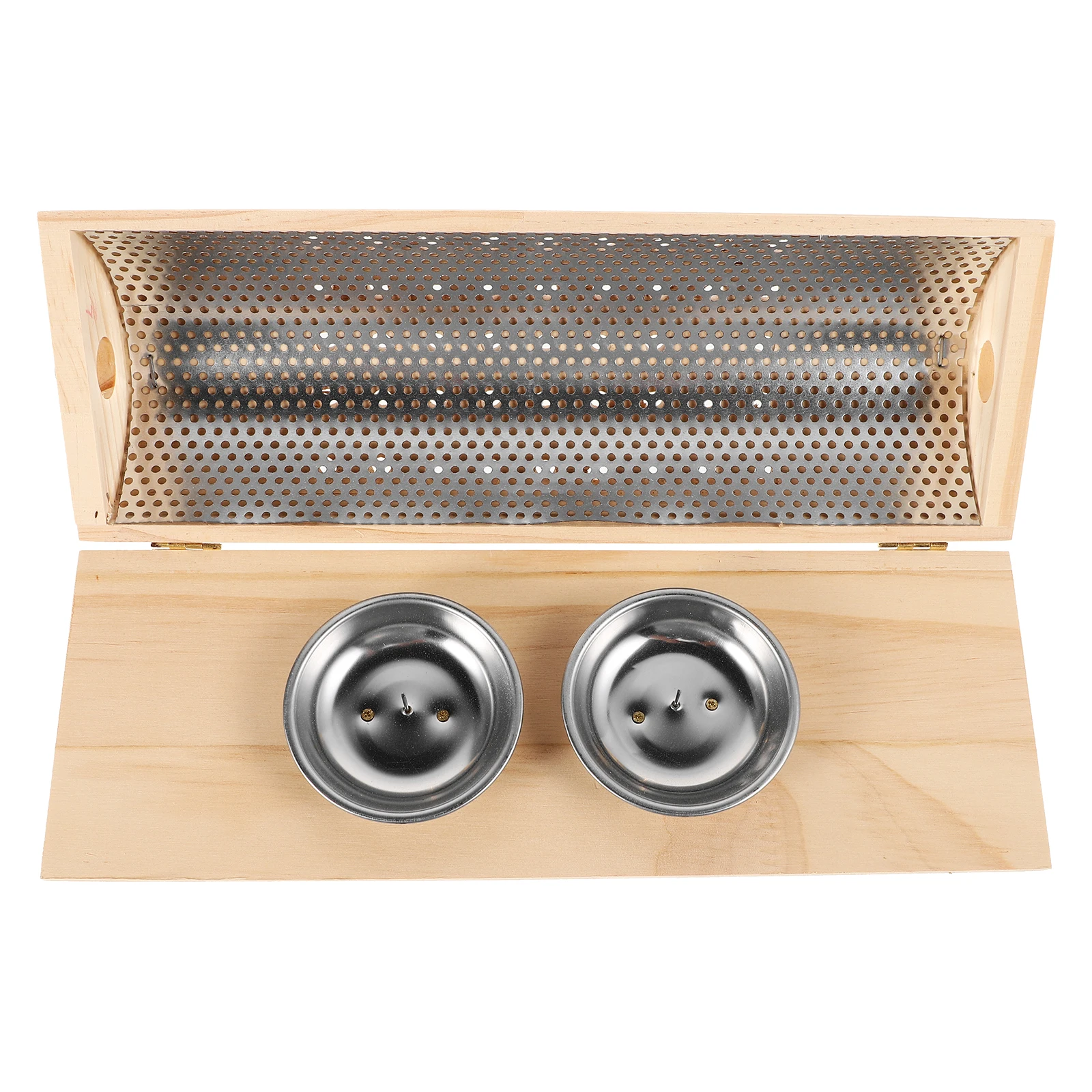 

Cervical Hard Bamboo Moxibustion Pillow For Neck Support Sleep Home Office Sauna Yoga Therapy Accessory