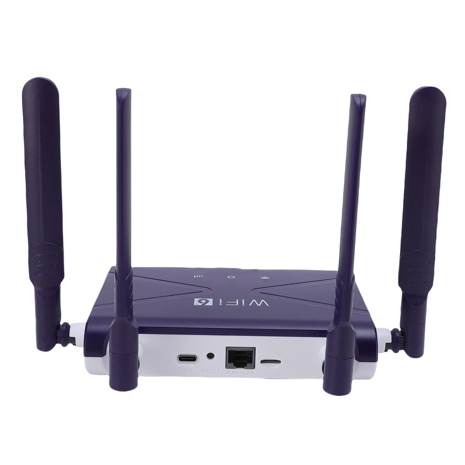 WiFi6 Wireless Router High-Speed 300Mbps 4G 5G CPE LTE Router with SIM Card Slot 4 Antennae Stable Connection for Phone Laptop