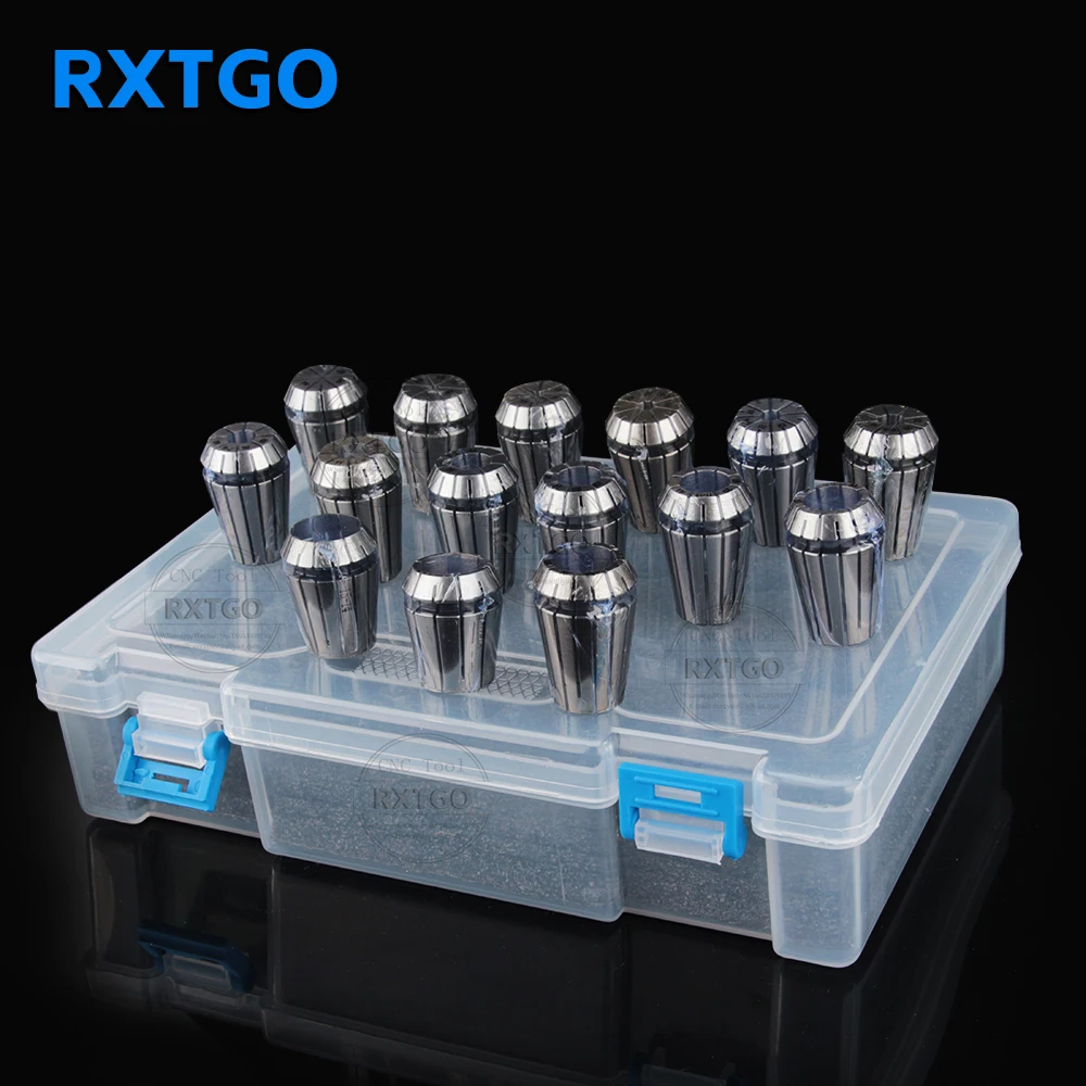 1 مجموعة ER11 ER16 ER20 ER25 ER32 ER40 أسطوانة معدنية عالية الدقة باستخدام الحاسب الآلي طحن أداة حامل آلة الحفر مخرطة ER كوليت تشاك