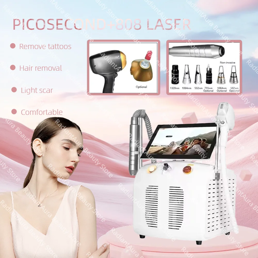 

Professional 4000W Soprano Titanium Diode Laser Hair Removal Machine High Power Alexandrite Laser 808nm 755nm 1064nm