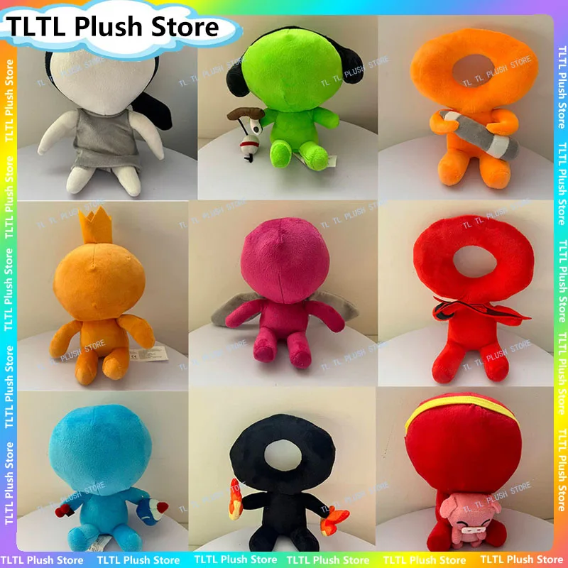 

Cartoon Alan Becker Stick Figures Plush Toys Anime The Chosen One Peluche Doll Soft Stuffed Children Fans Peripheral Pendant