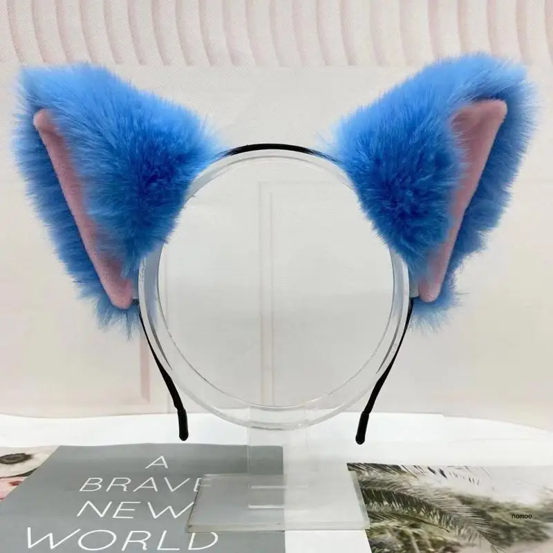 Sweet Hair Decor Students Photoshoot Hairband for Cat Ears Hairhoop Colorf