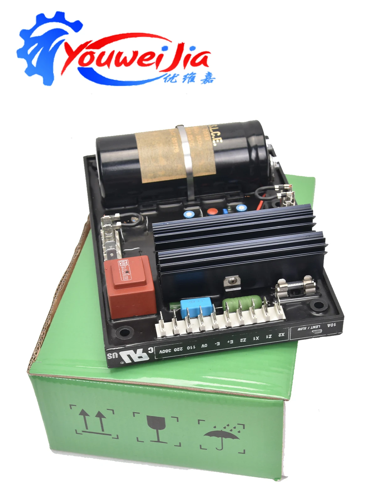 Original R448/R449 Lysenma Brushless Excitation Generator Automatic Voltage Regulator Leroy Somer Generator AVR R448 R449