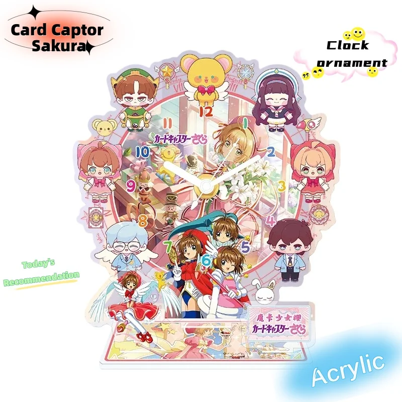 Sailor Moon Peripheriegeräte, Acryluhren, Cartoons, Anime, rotierende Riesenräder, Studententischplatten, Figuren, Ständer, Ornamente