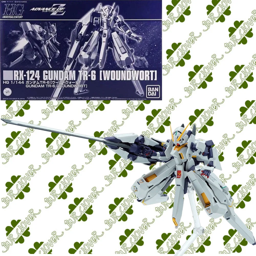 2Bandai Genuine HG HGUC PB 1/144 Jegan Gouf Flight Type ReGelg Anime Action Figure Assembly Model Toys Gifts For Children GUNDAM