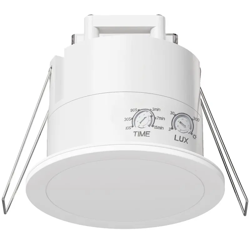 AT43-CZ02 Embedded Hole 65 Human Presence Sensor, Micro Motion Breathing Embedded Microwave Presence Sensor, IP20 Protection