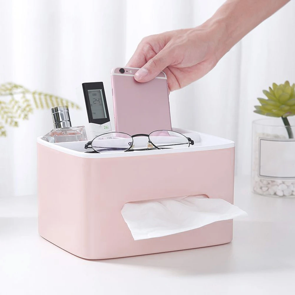 

home tissue box tissue holder desktop organizer paper box Plastic tissue box tissue organizer