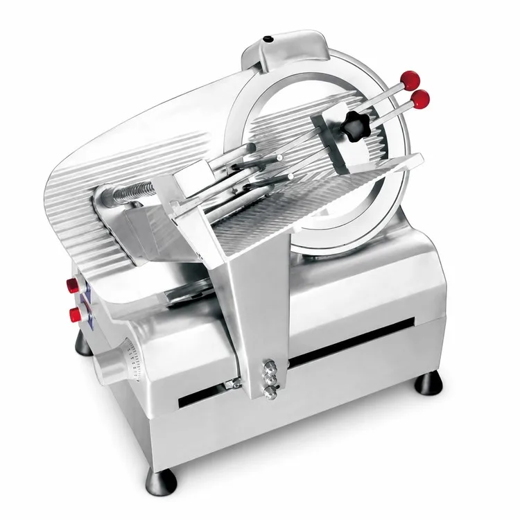 Fully Automatic Commercial Meat Slicer 320mm Blade Stainless Steel Electric Deli Slicer Machine for Food Processing