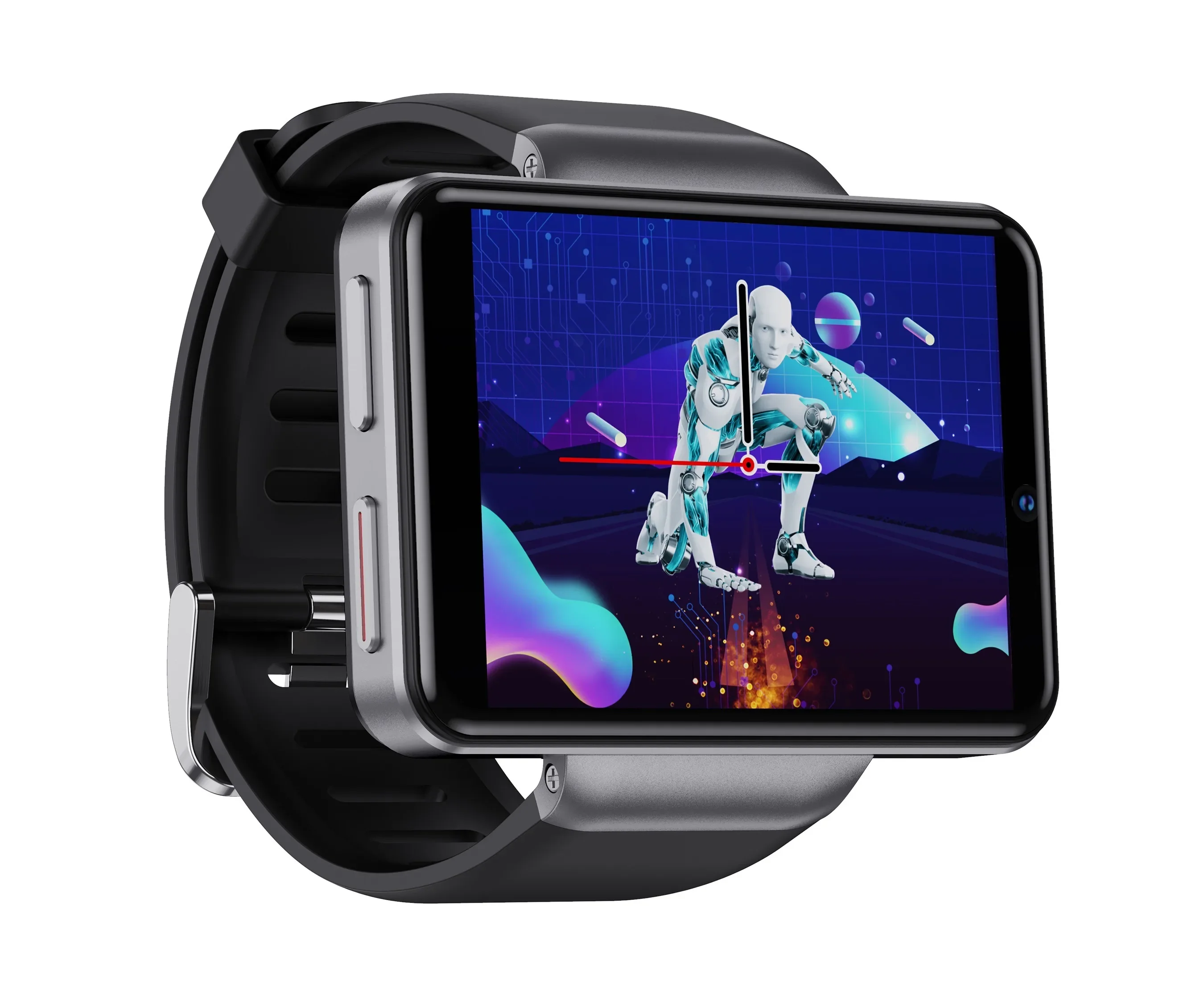 DM100 Smart Watch 3GB 32GB Dual Camera 2.41 Inch Face ID Unclok Waterproof 2080mAh 4G Android Smartwatch Men