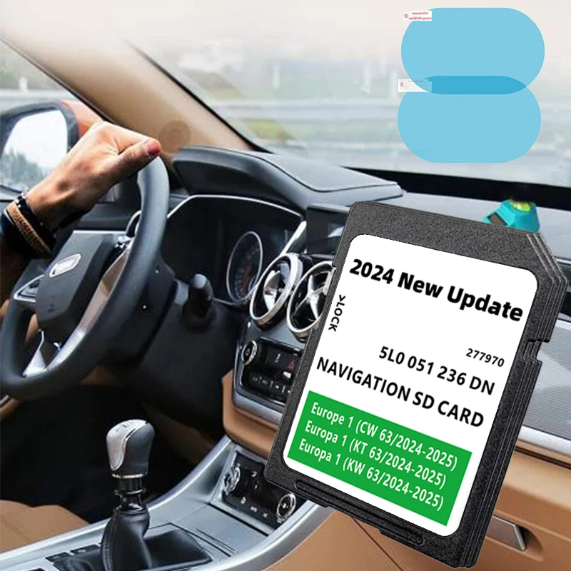 32GB MIB2 Sat Nav Europe Car Navigation Version Software Discover Media SD Card for Skoda Rapid NH