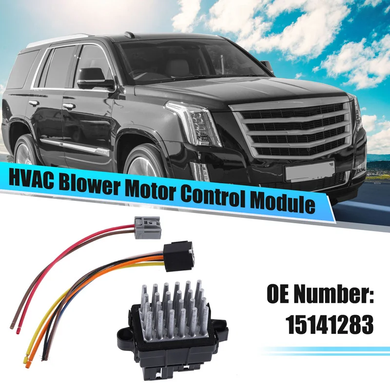 

HVAC Blower Motor Control Module Resistor Set 15141283 for Buick for Cadillac