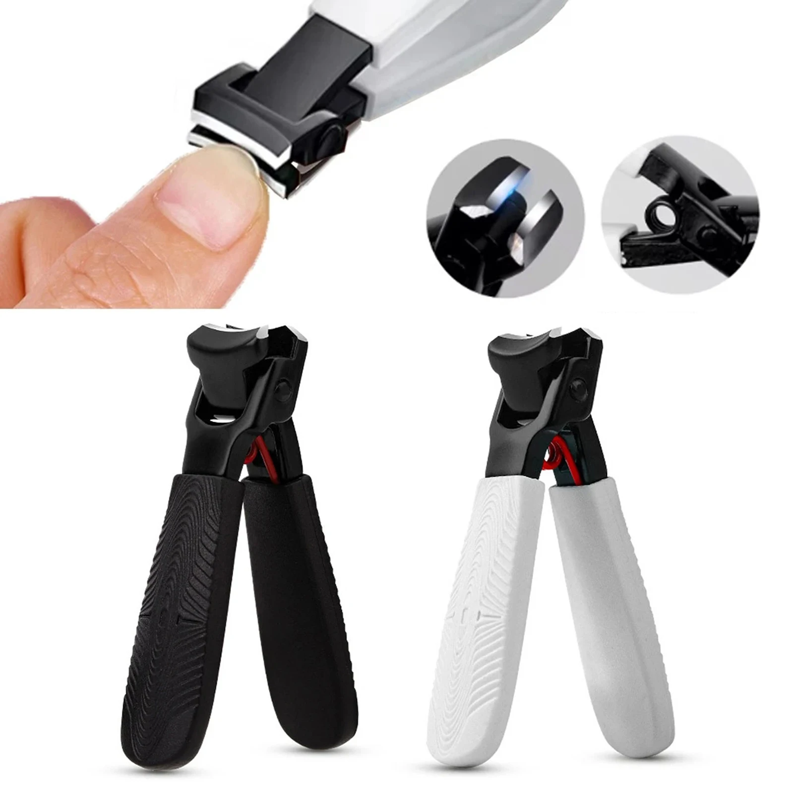 Large Toenail Clippers Professional Stainless Steel Thick Hard Nails Cutter For Men Women Sharp Durable Home Pedicure Care Tool