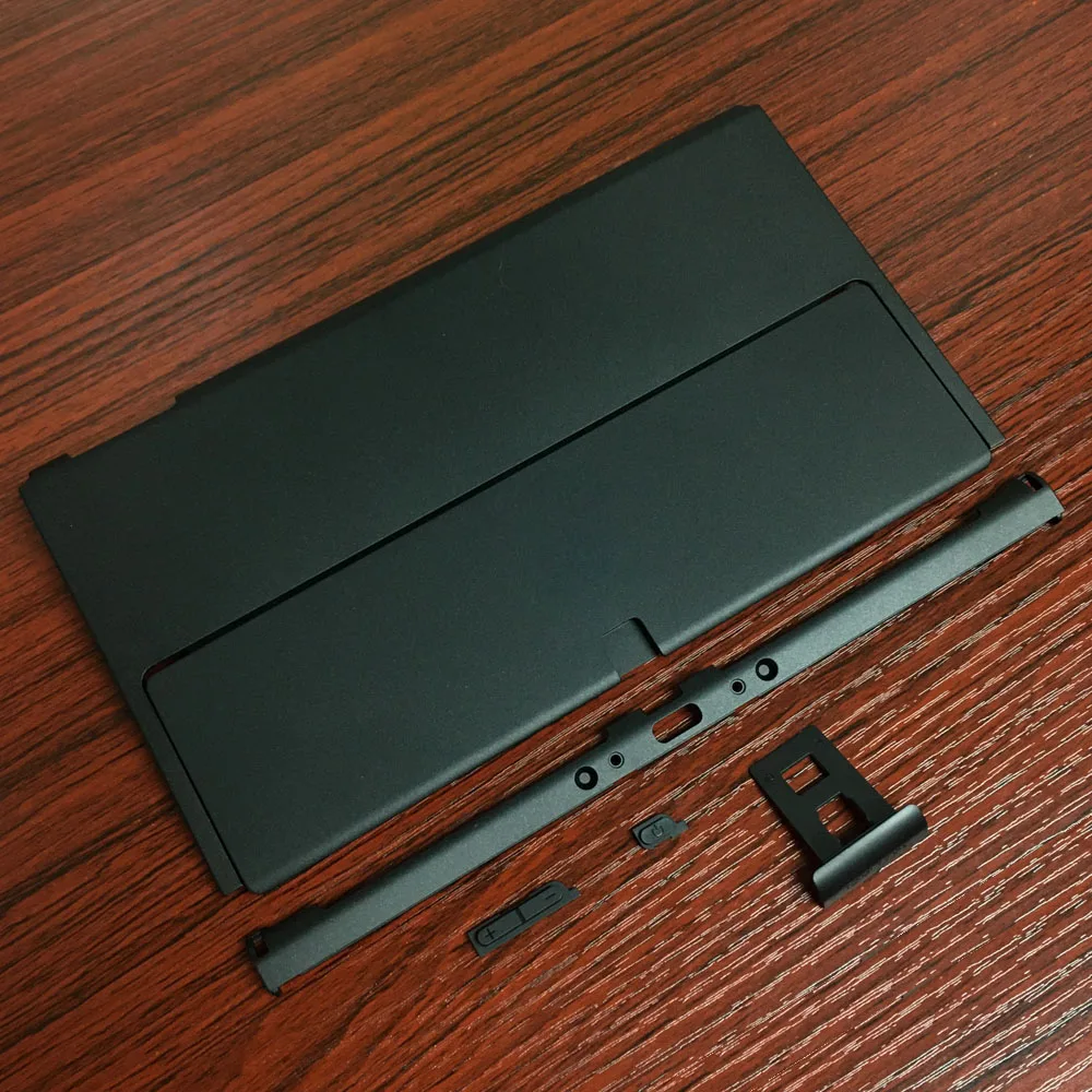 Para Nintendo Switch OLED Joy-Con Shell carcasa de plástico de repuesto consola placa frontal cubierta trasera piezas de reparación