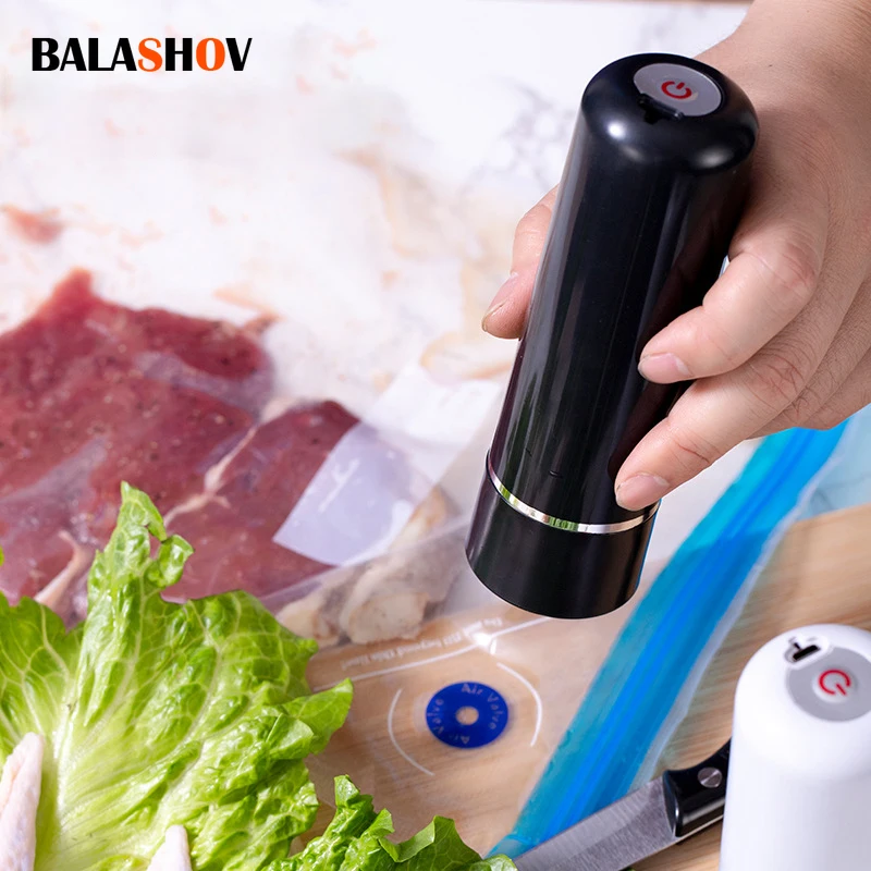 

Vacuum Food Sealers Kitchen Vacuum Packer Machine Small Sealing Machine Home Vacuum Sealer Machine with 3pcs Food Vacuum Bags