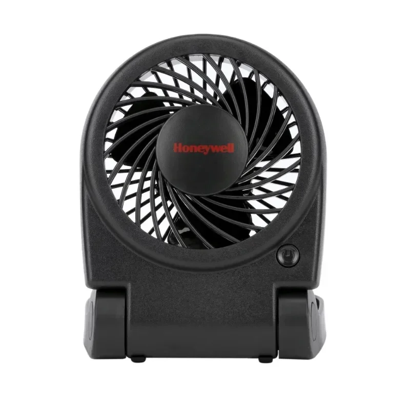 Portátil dobrável ventilador pessoal, turbo preto sobre o ir, novo, l: 4,74"