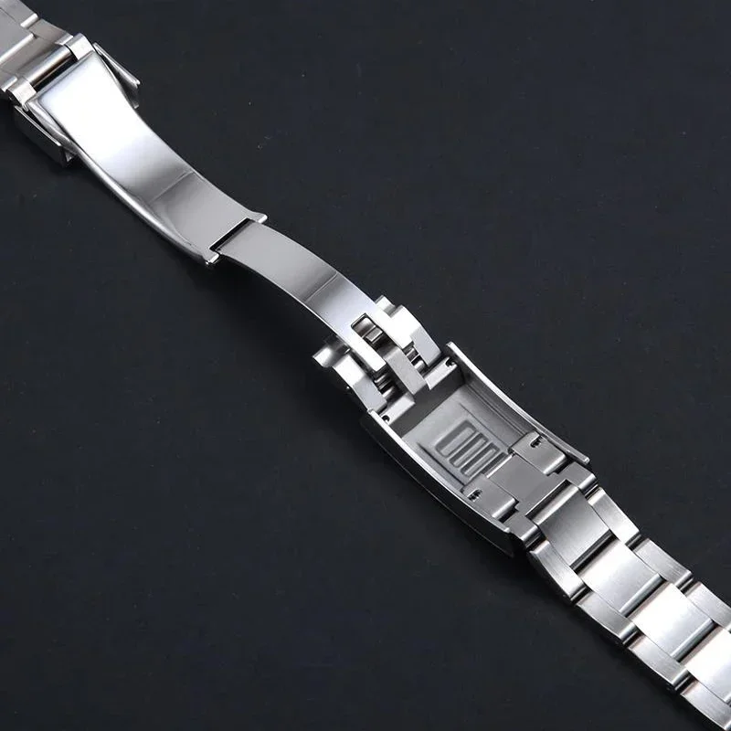 Correas de reloj para Rolex SUBMARINER DAYTONA Yacht-Master GMT, correa de reloj con cierre glidelock, pulsera de acero inoxidable de 20mm