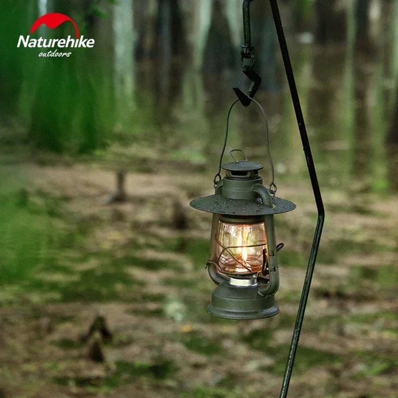 Naturehike Kerosin Lampe Kohle Öl Laterne Retro Beleuchtung Licht Outdoor Camping Picknick Reise Foto Requisiten Regendicht Tragbare