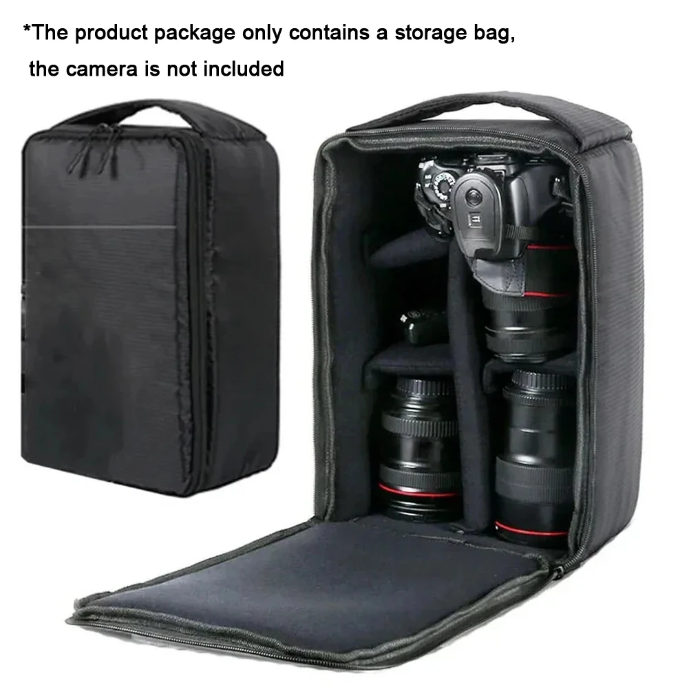 Outdoor Photography Multifunctional Handbag Polyester Camera Case Waterproof Bag Approx. 22*17*34cm Easy Portability