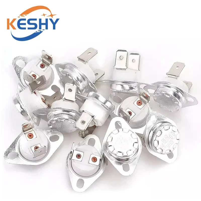 

KSD302 16A 250V Bimetal thermostat Temperature Switch Ceramics 40-180 Degree KSD302 Normally Open Normally Closed Thermostat