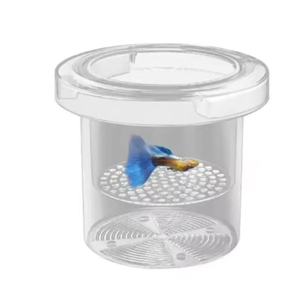 Acrylic Floating Fish Breeding Isolation Box Suspension Transparent Fish Tank Hatching Box Feeding Ornamental