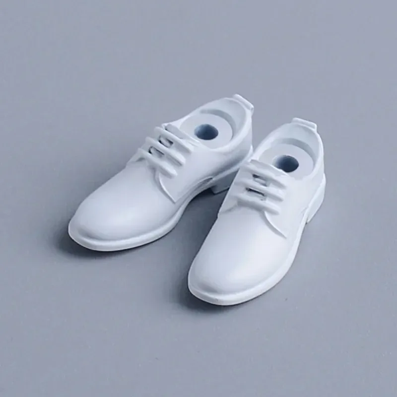 ما قبل البيع 1/12 مقياس الذكور الملابس الرسمية الأعمال الأحذية البلاستيكية الأحذية الصلبة نموذج صالح 6 ''عمل أرقام الجسم الدمى التبعي #6