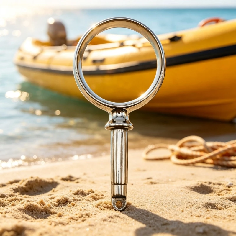 Polished Boat Oar Rack Bracket for Marine Support and Secure Storage