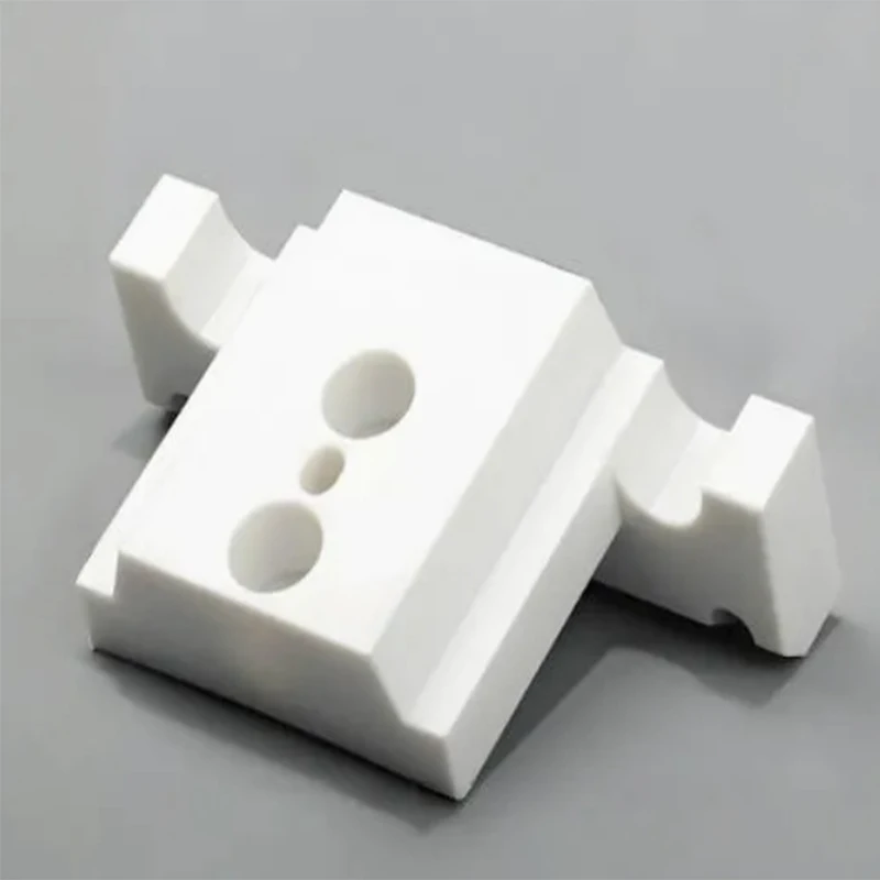 Customized Precision CNC Machining Turning Milling Plastic Guide Rail Buffers CNC Machined Plastic Parts