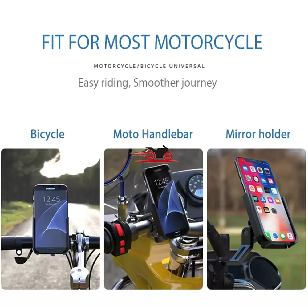 مناسبة لسوزوكي BURGMAN AN200 AN250 AN400 AN650 قوس الملحقات ، دراجة نارية حامل جوّال بلاستيكي ، GPS قوس