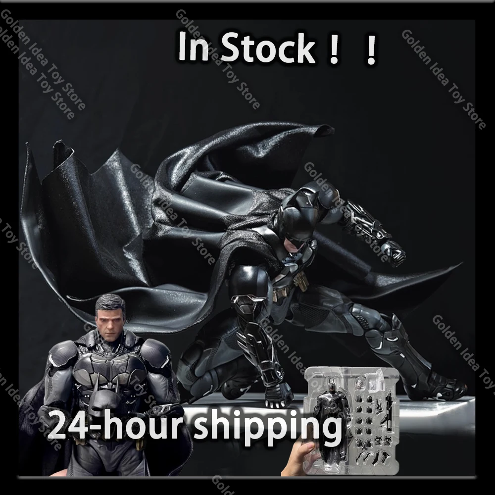 

Lpzz 1/12 Фигурка Бэтмена LIANGPINZHIZAO Бэтмен: Arkham Knight Подвижная Коллекционная Модель Игрушки Настольный Декор Подарки