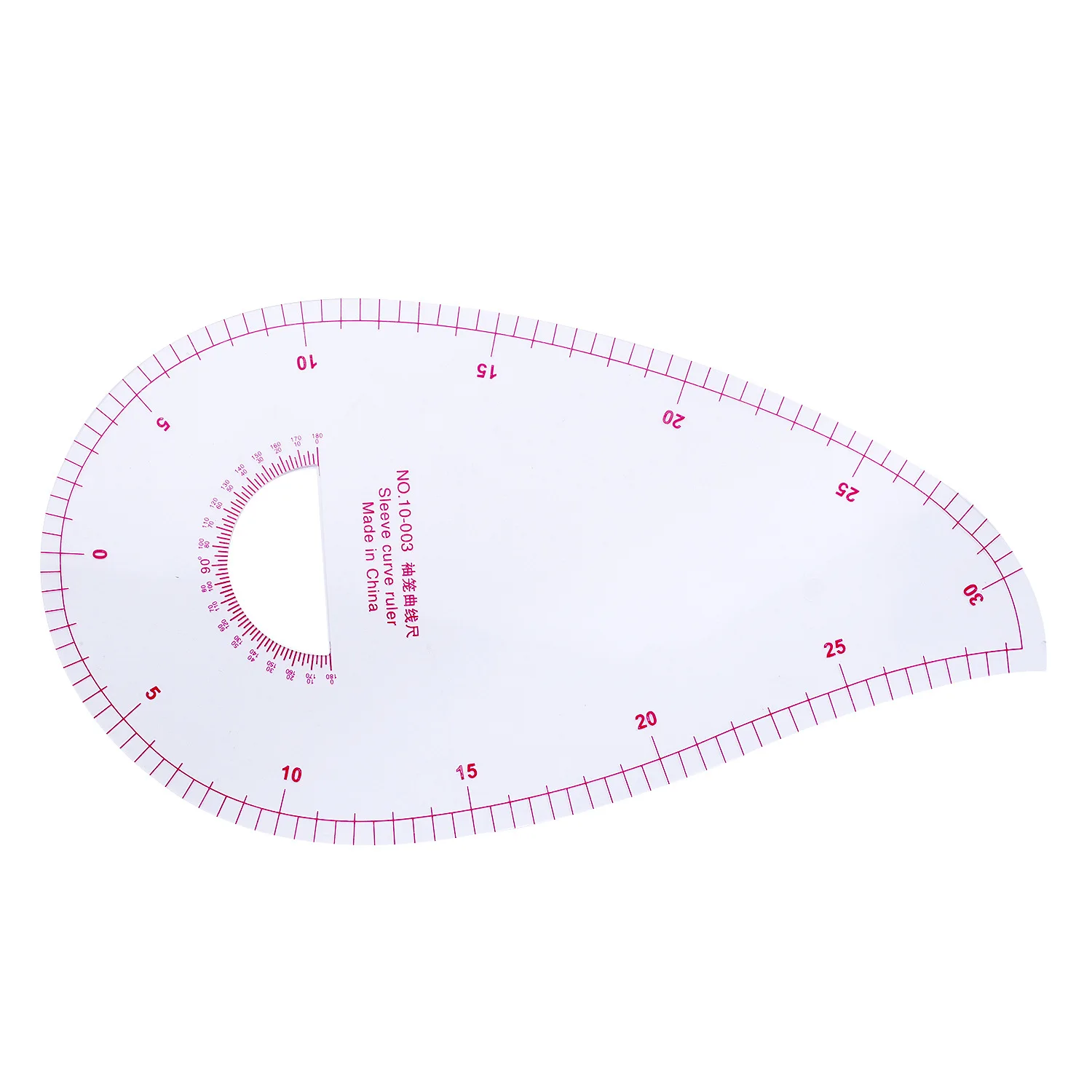 1PC French Curve Ruler Metric Shaped Ruler Dressmaking Drawing Drafting Measure Template Sewing Ruler for DIY Sewing Supplies