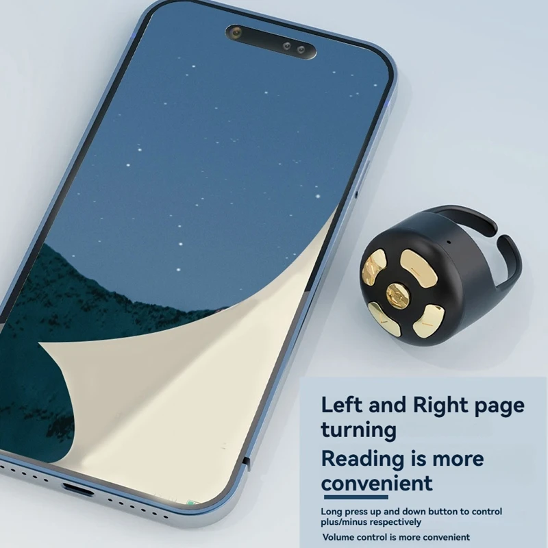 Remote Control Instan Malas Selfie Seluler Mouse Udara Bluetooth Nirkabel untuk Remote Penggeser Ponsel Pad A