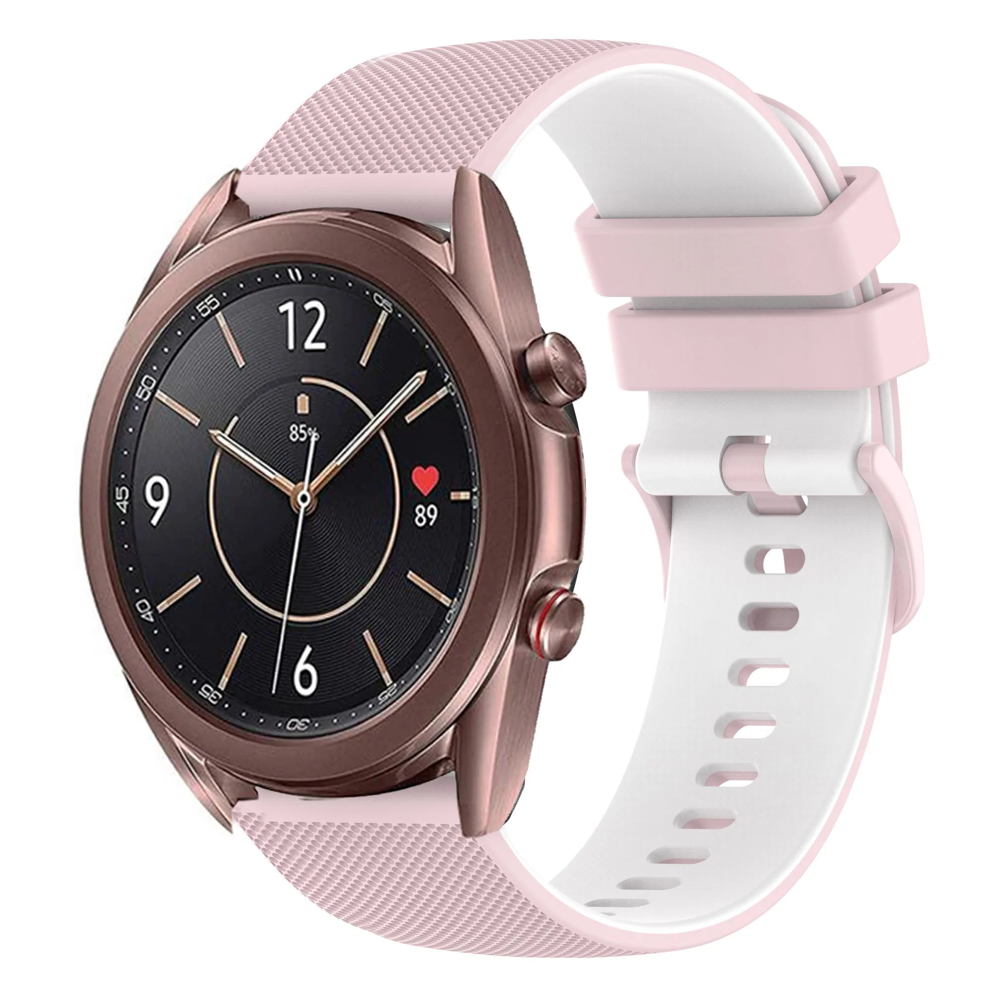 Watchband Silicone For Samsung Galaxy Watch 3 45 41 42 46mm watch 5 Pro 45mm Strap Sport Smart Wristbands Bracelet 20 22mm Strap