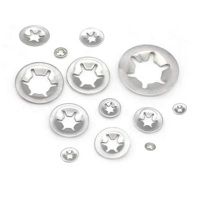 Uxcell M10 Internal Tooth Lock Washers 50-Pack – 304 Stainless Steel, Rustproof, Anti-Vibration Fasteners For Bolts & Screws