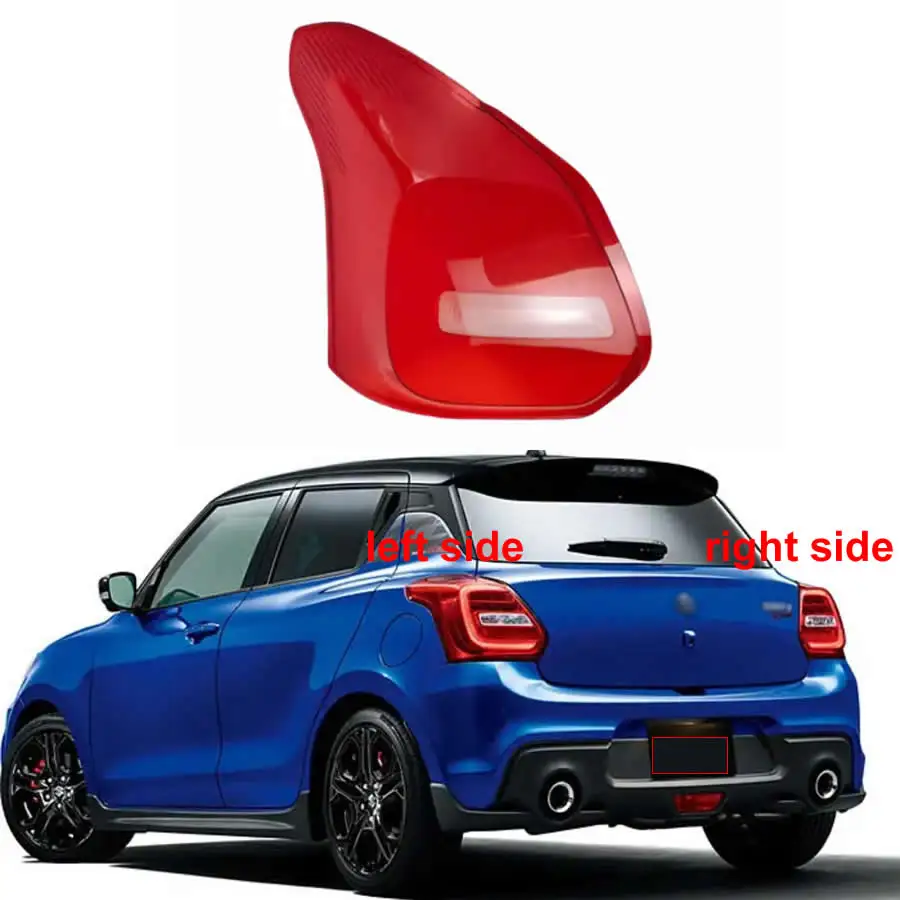 

For Suzuki Swift 2018 2019 2020 2021 2022 Car Accessories Tail Lamp Cover Taillamp Housing Brake Lights Mask Plexiglass