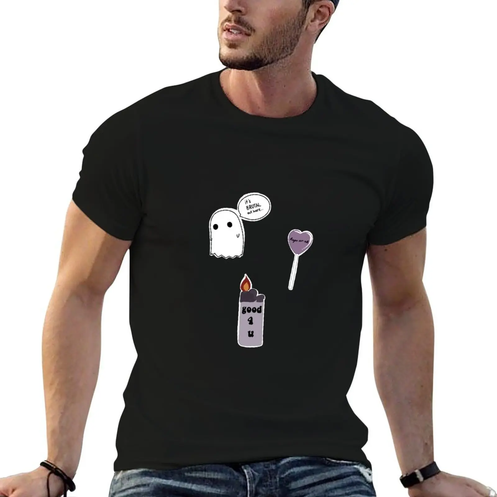 

Olivia SOUR album sticker pack T-Shirt man t shirts graphic t shirts cotton 100% anime t shirts for man T-shirt