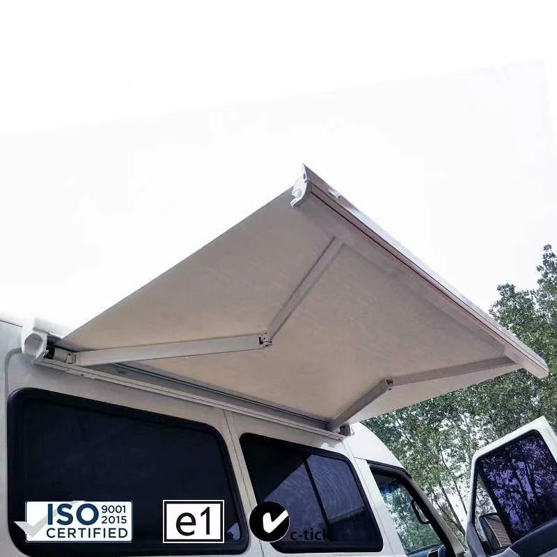 

Wholesale Retractable Motorized RV Awning Easy to Install Campervan Shade