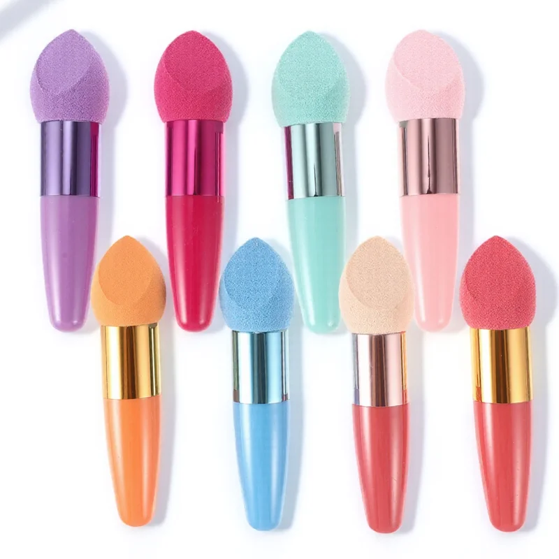 

Mushroom Head Makeup Sponge Applicator Puff Foundation Blender Reusable Silicone Powder Puff For Women Face Body