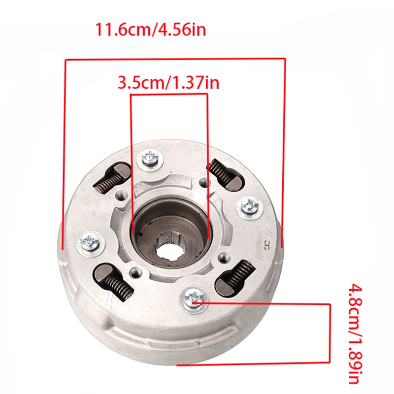 18T Semi-automatic Clutch Compatible With 50cc 110cc 125cc Pit Dirt Bike ATV Quad – High Durability & Smooth Shifting