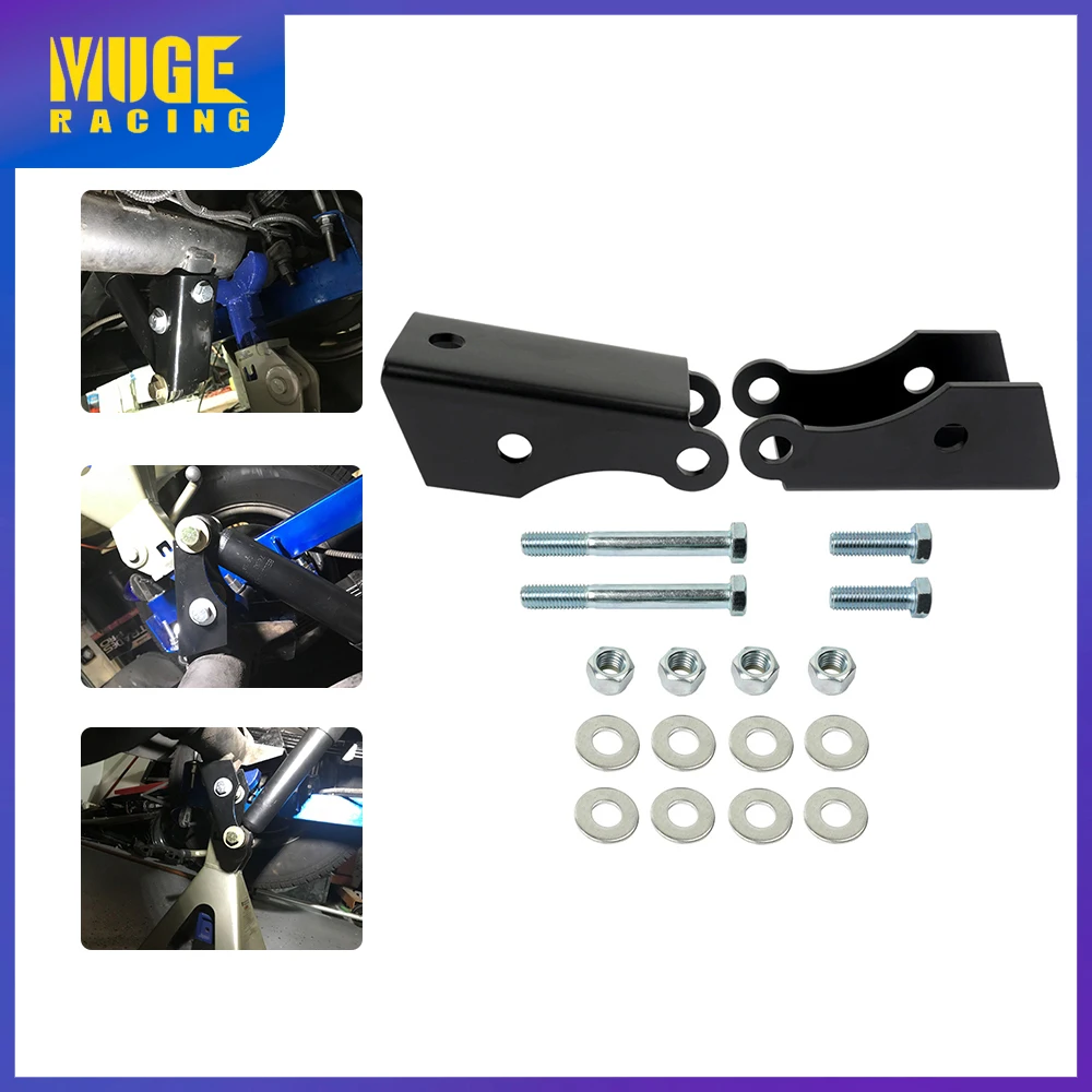 MUGE-Drop Shock Extender Lift Leveling Kit Lowering Rear Shock Extensions Bracket Kit For 1973-1987 Chevrolet GMC C10 C15 C1500